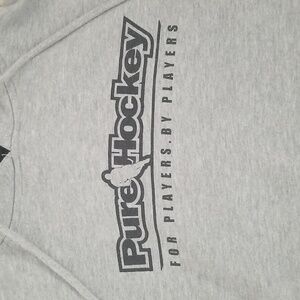 Pure Hockey Gray Men's Hoodie